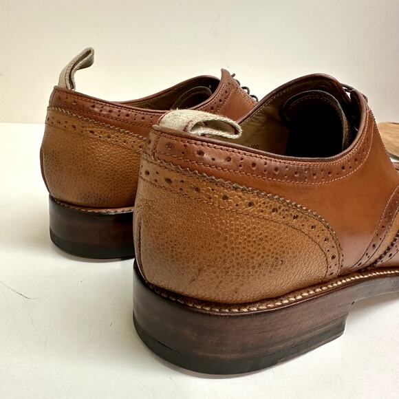 NEW HEELS Grenson x Rag & Bone Bedford Wingtip Derby Made in UK 10 / US 11 - Picture 10 of 16